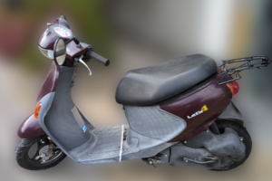 回収実績：広島県のお客様より原付バイクを無料回収させていただきました
