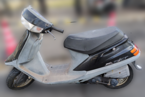回収実績：広島県のお客様より原付バイクを無料回収させていただきました