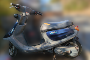 回収実績：岡山県のお客様より原付バイクを無料回収させていただきました