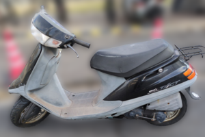 回収実績：広島県のお客様より原付バイクを無料回収させていただきました