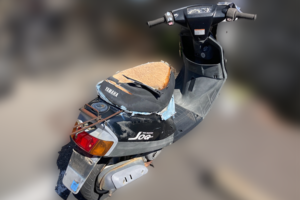 回収実績：島根県のお客様より原付バイクを無料回収させていただきました