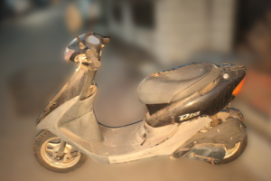 回収実績：広島県のお客様より原付バイクを無料回収させていただきました