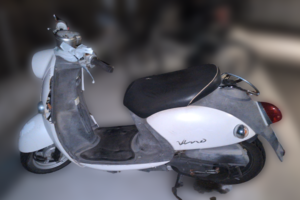 回収実績：広島県のお客様より原付バイクを無料回収させていただきました