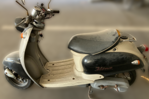 回収実績：広島県のお客様より原付バイクを無料回収させていただきました