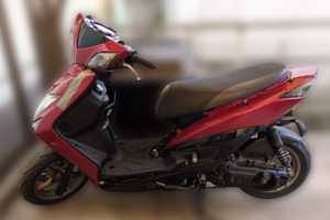 回収実績：岡山県のお客様より原付バイクを無料回収させていただきました