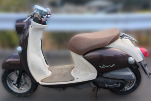 回収実績：広島県のお客様より原付バイクを無料回収させていただきました