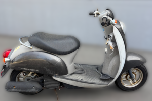回収実績：山口県のお客様より原付バイクを無料回収させていただきました