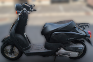 回収実績：島根県のお客様より原付バイクを無料回収させていただきました
