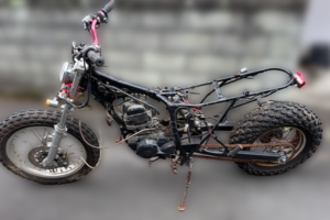 回収実績：山口県のお客様より原付バイクを無料回収させていただきました