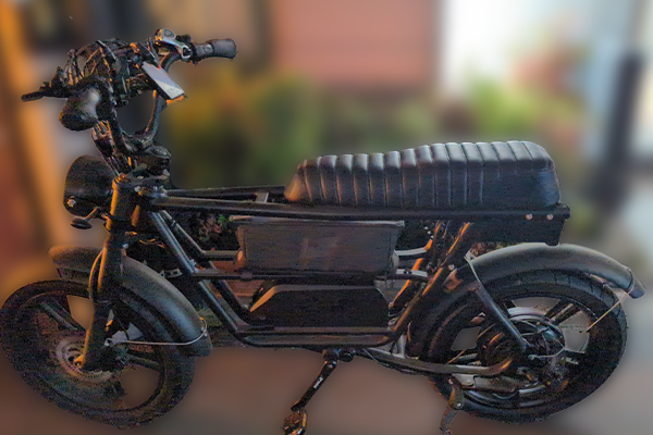 広島県広島市で回収した電動バイク Maverick Technology マーベリックS1-1000